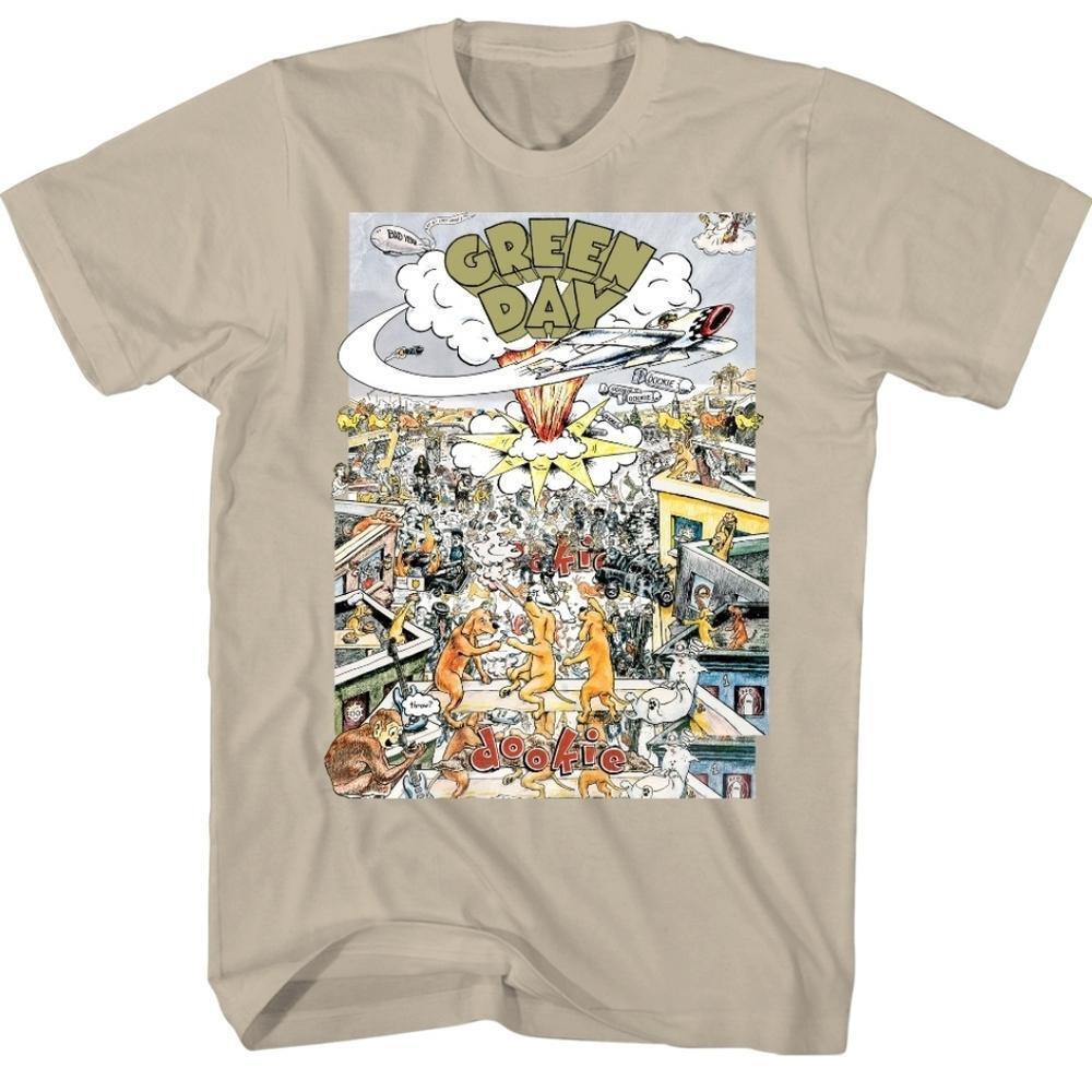 Green Day Billie Dookie Album Cover Punk Tee